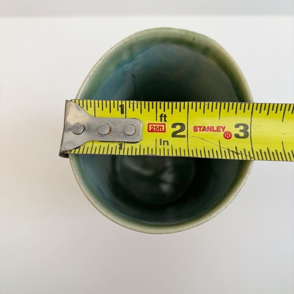 Michael Terra Cottage Ceramic "Reading Glasses" Mug Cup DLISH Signed - Picture 7 of 9